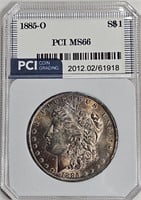 1885 O MS66 Morgan Dollar-$385 CPG