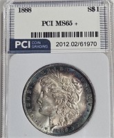 1888 MS65+ Morgan Dollar- $390 Median