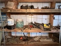 Shelf and Contents Tractor/Implement Parts