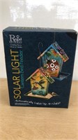 New Solar Light Lantern Bird Feeder