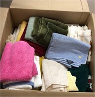 Large Lot of Towels Washcloths and Other