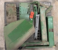 Assorted Green Tractor/Implement Parts