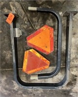 Kubota Rops Bars and Safety Triangles