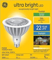 GE Ultra Bright Daylight 250W Replacement LED PAR3