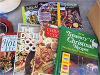 lot of cookbooks