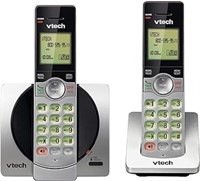 VTech DECT 6.0 Dual Handset Cordless Phones with C