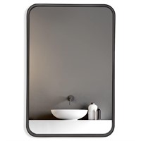 Wall Mount Mirror, 24x36 Rectangular Bathroom