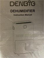 Denbig Dehumidifier White