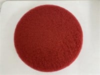 (5) 20" Red Buffing Pads