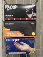 (8) Boxes of (XL) Disposable Gloves