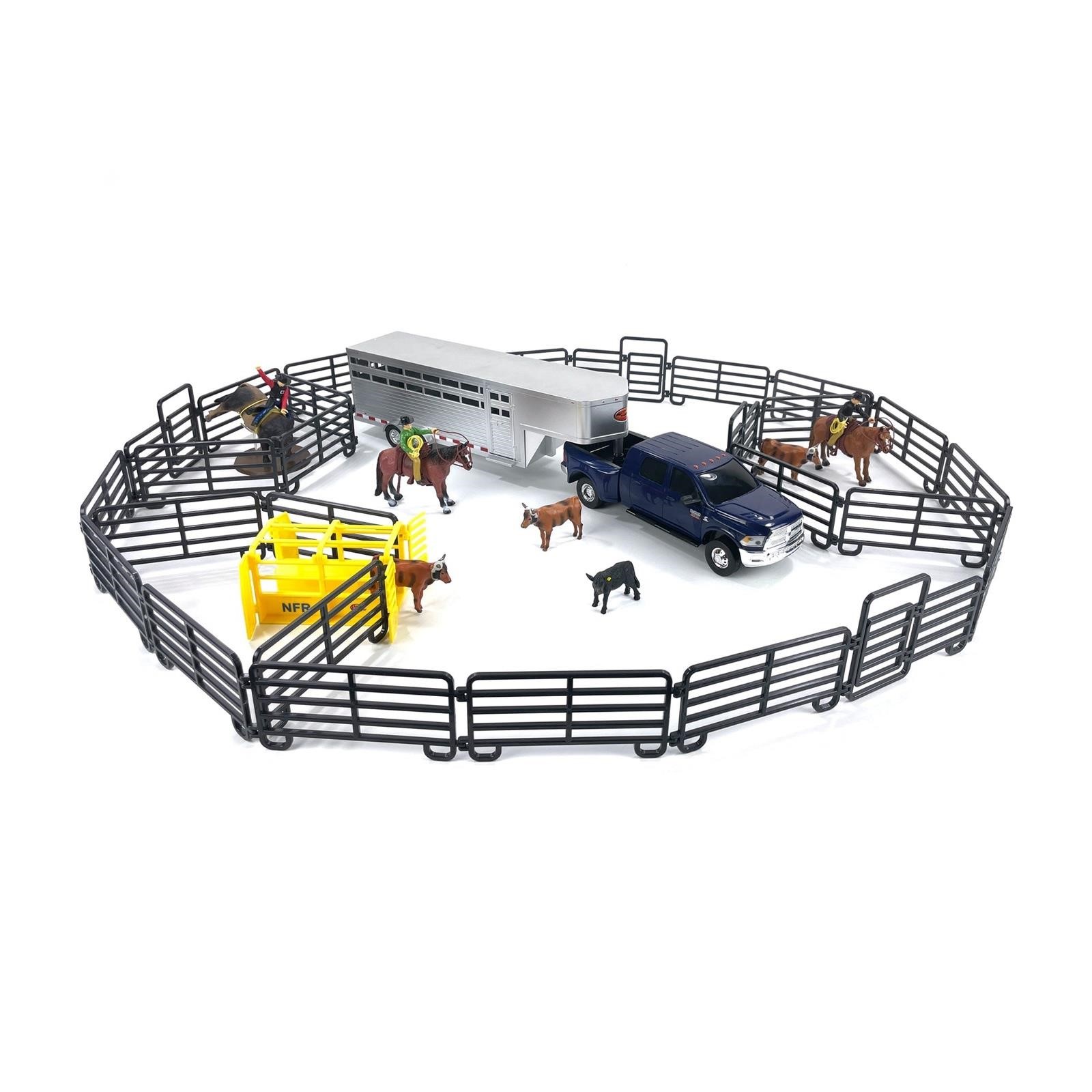 Big Country Toys 56 Piece PBR Rodeo Playset