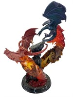 "Forged in Fire? Resin Dragon Sculpture
