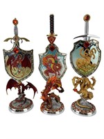 Dragons Of The Mythical Realm Shield Collection