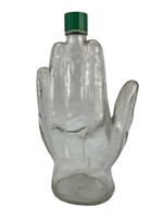 Mannen Skin Bracer Aftershave Hand Glass Bottle