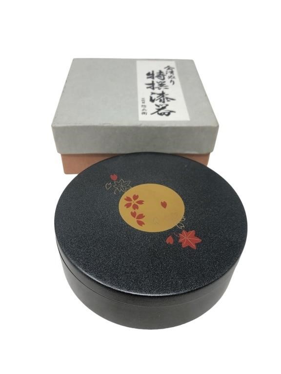 New Matsuya Tokyo Ginza lacquerware jewelry box