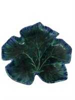 Royal Haeger pottery large leaf platter dish bowl
