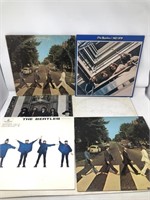 Vintage LP vinyl records The Beatles