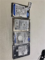 4 disk drives condition unknown