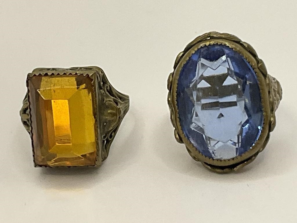 Antique Rings Sz 4.5 & 5