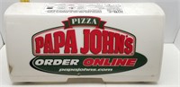 PAPA JOHNS PIZZA DELIVERY CAR SIGN-18X10X8.5