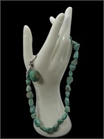 Carolee 925 & Turquoise Silver Necklace