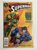 1995 Superman The Man Of Steel #43 DC Comic Books!
