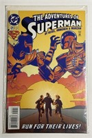 1995 The Adventures of Superman #524 DC Comics!