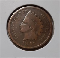 INDIAN HEAD CENT-1897-P
