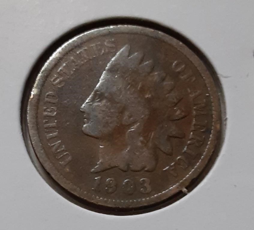 INDIAN HEAD CENT-1903-P