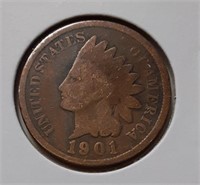 INDIAN HEAD CENT-1901-P