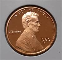 PROOF LINCOLN CENT-1980-S