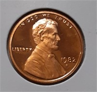 PROOF LINCOLN CENT-1982-S