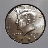 KENNEDY HALF DOLLAR-1995-P