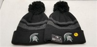 2 NEW SPARTANS BEANIES