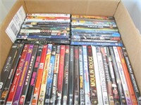 Box of 45-50est of DVD's varies Genres
