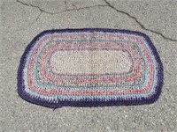 Handmade Crochet Rag Rug