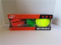 NEW 3pc Nerf Multi-Sport Ball Set