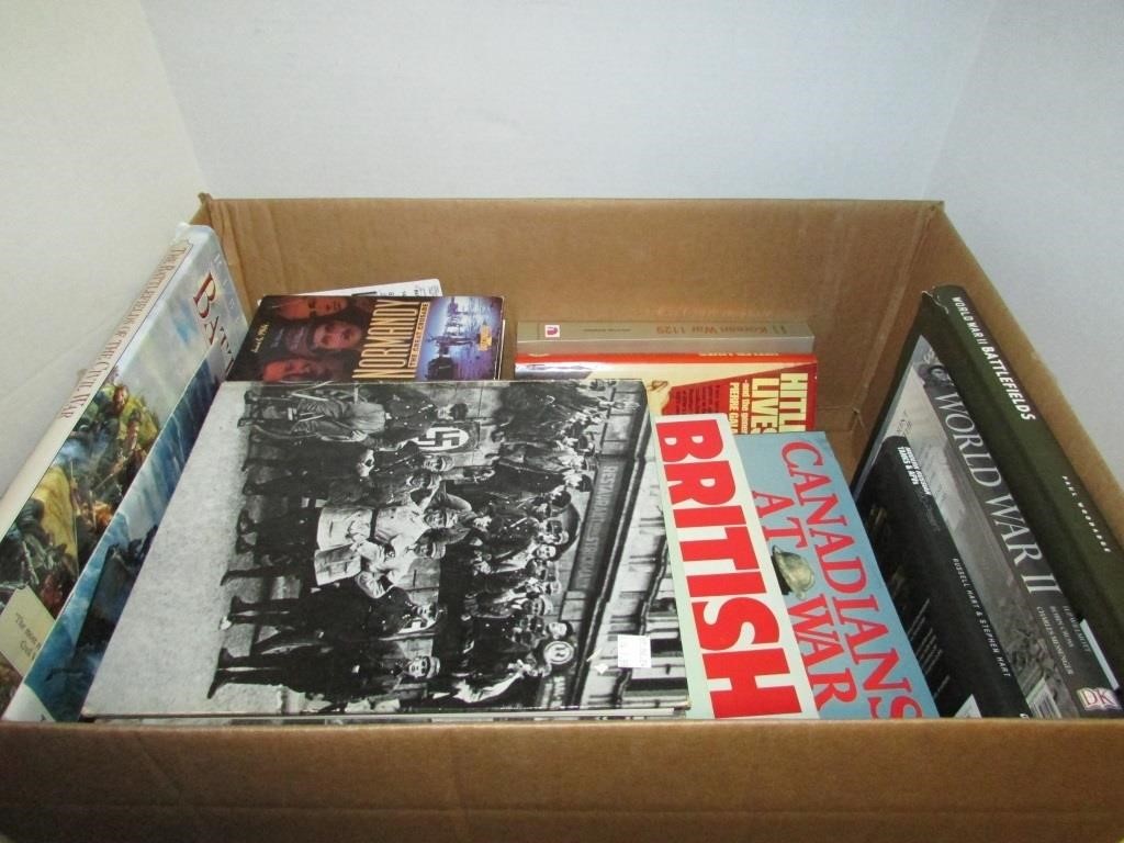 Large Box full of Various War, Military Media