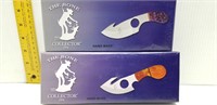 2 NEW THE BONE COLLECTOR SKINNING KNIVES