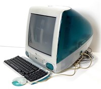 iMac G3 turquoise avec clavier+souris, fonctionnel