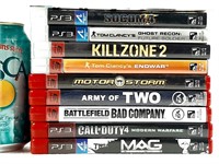 9 jeux PS3 dont SOCOM, Battlefield, Call of Duty +