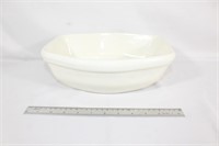 Vtg Unbranded  White Ceramic Planter / Bowl