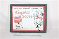 Campbell Soup Metal Sign