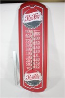 Pepsi Cola Wall Mount Thermometer Advertising