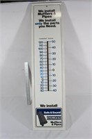 Walker Mufflers & Pipes Thermometer Advert Sign