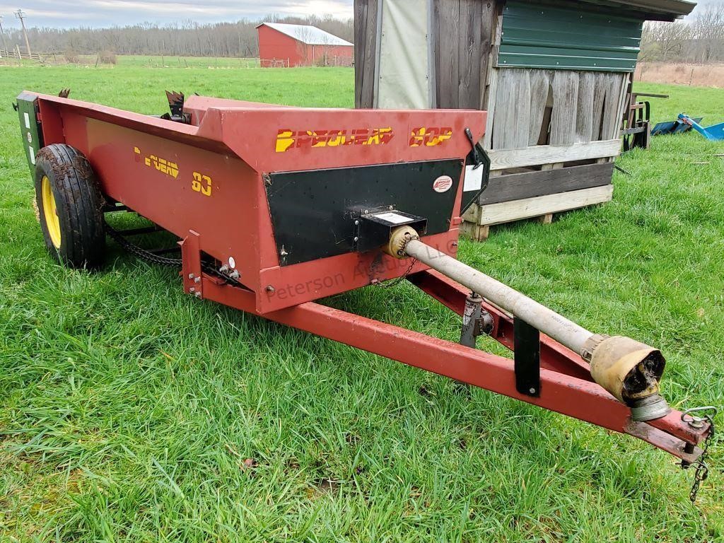 Pequea 80P Manure Spreader