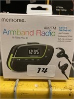 Memorex Armband AM/FM Radio