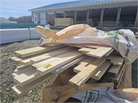 Mixed Lot Of Lumber Some Used