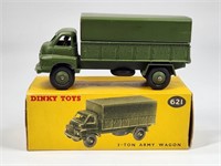 DINKY TOYS 621 3-TON ARMY WAGON W/ BOX