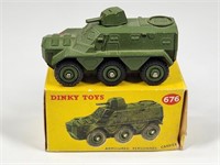 DINKY TOYS 676 ARMOURED PERSONNEL CARRIER W/ BOX